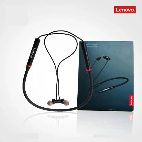 Lenovo Original Bluetooth Neckband Earphone | 12 Months Warranty | ST Mart