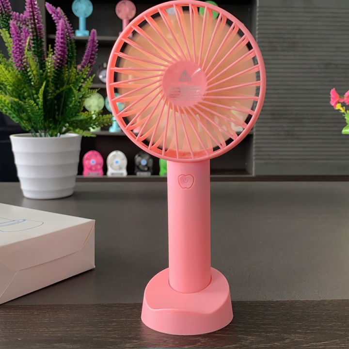 Rechargeable Ultra Lightweight Handheld 4-Speed Mini USB Fan